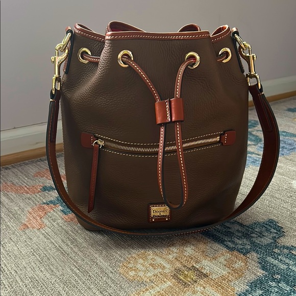 Dooney & Bourke Pebble Grain Drawstring Bag - Picture 2 of 10
